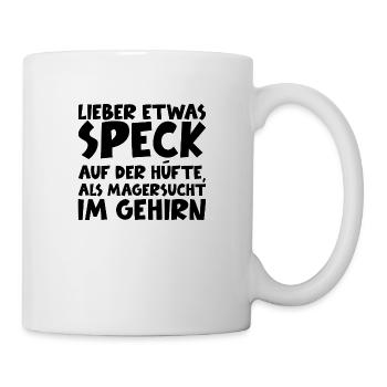 Lustiger Spruch Bild Witzig Humor Geschenkidee - Tasse - Weiß - Rechts
