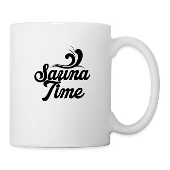 Sauna Wellness Spa - Tasse - Weiß - Rechts