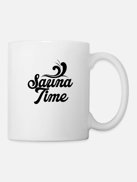 Sauna Wellness Spa - Tasse - Weiß