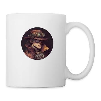 Découvrez le style steampunk – le rétro rencontre l’innovation - Mug blanc - blanc - Droite