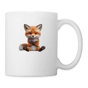 Fox grim 1 - Mug - white - Right