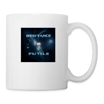 resistance is futile - Mug - white - Right