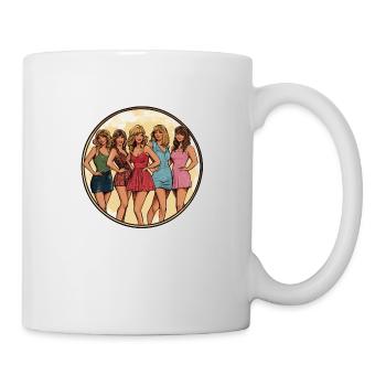 Starke Freundschaft und stilvolle Auftritte - Tasse - Weiß - Rechts