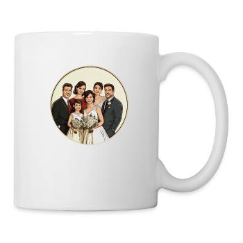 Celebrate family happiness on a special day - Mug - white - Right