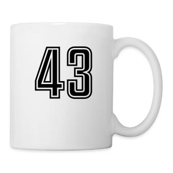 43 - Tasse - Weiß - Rechts