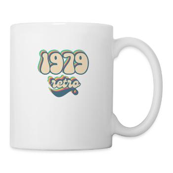 1979 Retro Geschenkidee - Tasse - Weiß - Rechts