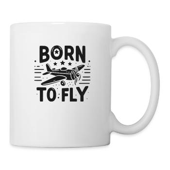 Born to Fly - Mug - white - Right