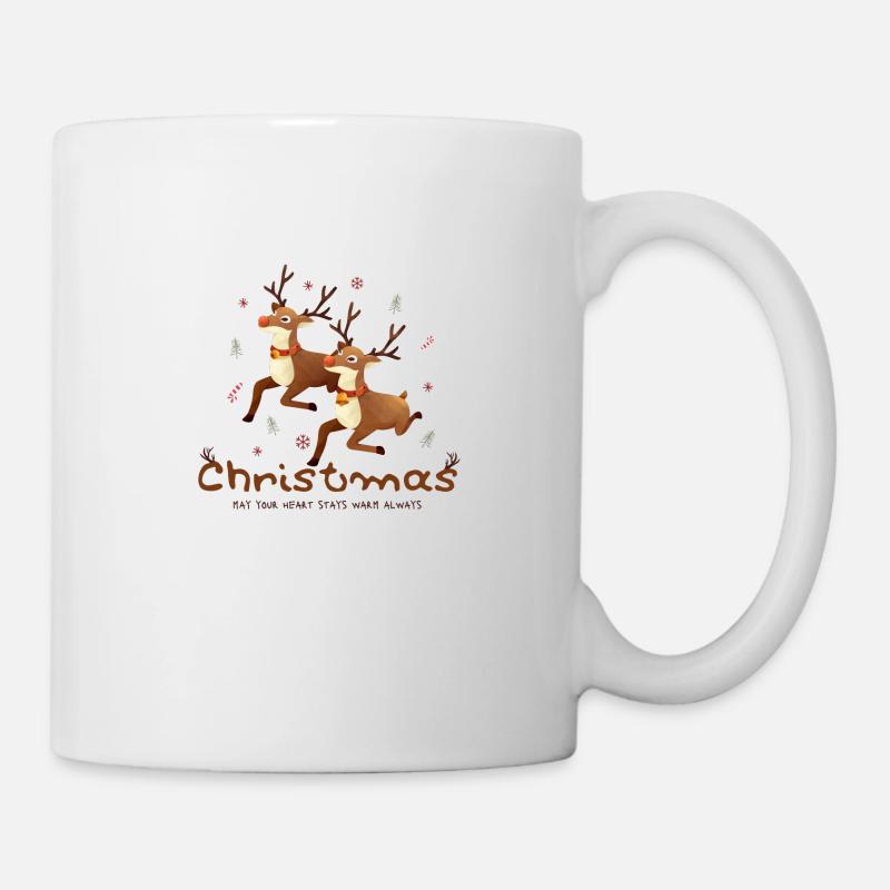 Reindeer - Tasse - Weiß