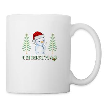 Snowman - Tasse - Weiß - Rechts