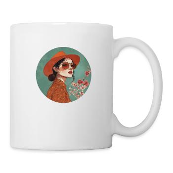 Stylish elegance: Timeless boho chic! - Mug - white - Right