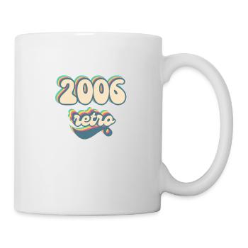 2006 retro idée cadeau - Mug blanc - blanc - Droite