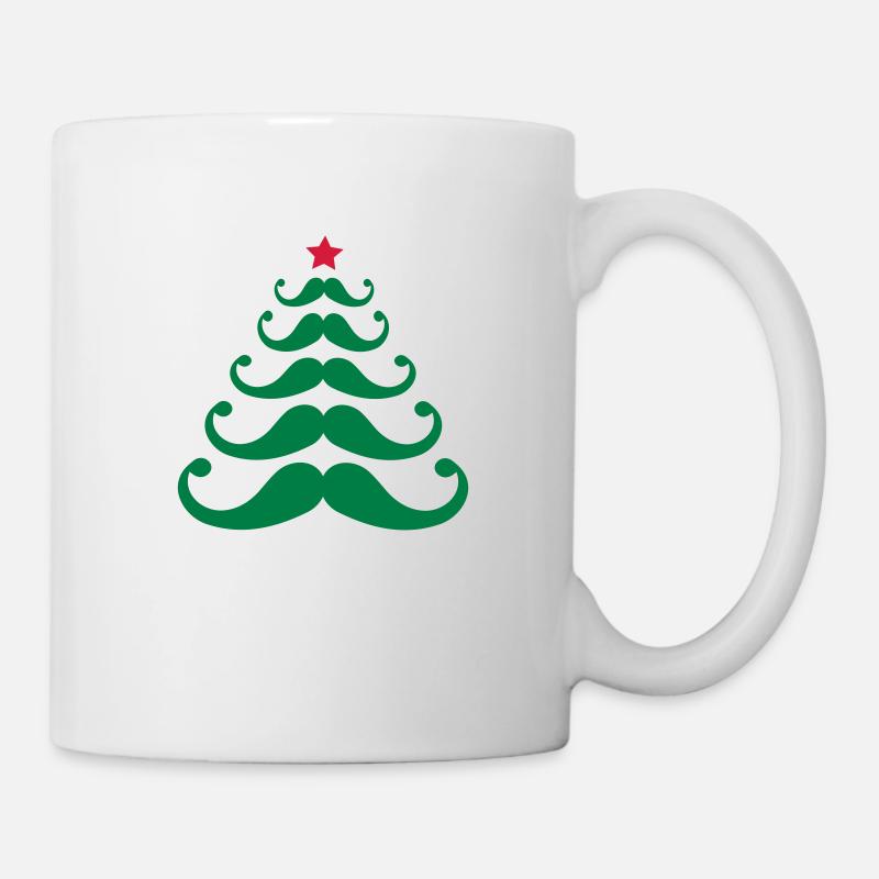 Barber Weihnachtsbaum - Tasse - Weiß