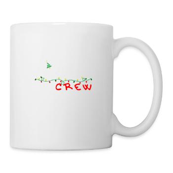 Équipage de Noël - Mug blanc - blanc - Droite