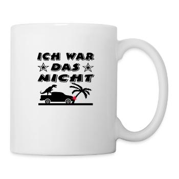 Auto - Tasse - Weiß - Rechts