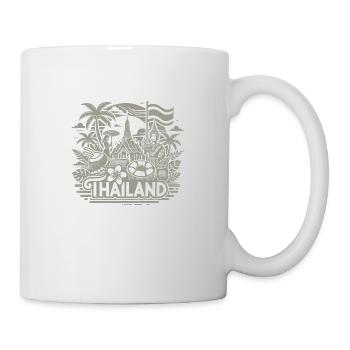 Thailand - 2 - Tasse - Weiß - Rechts