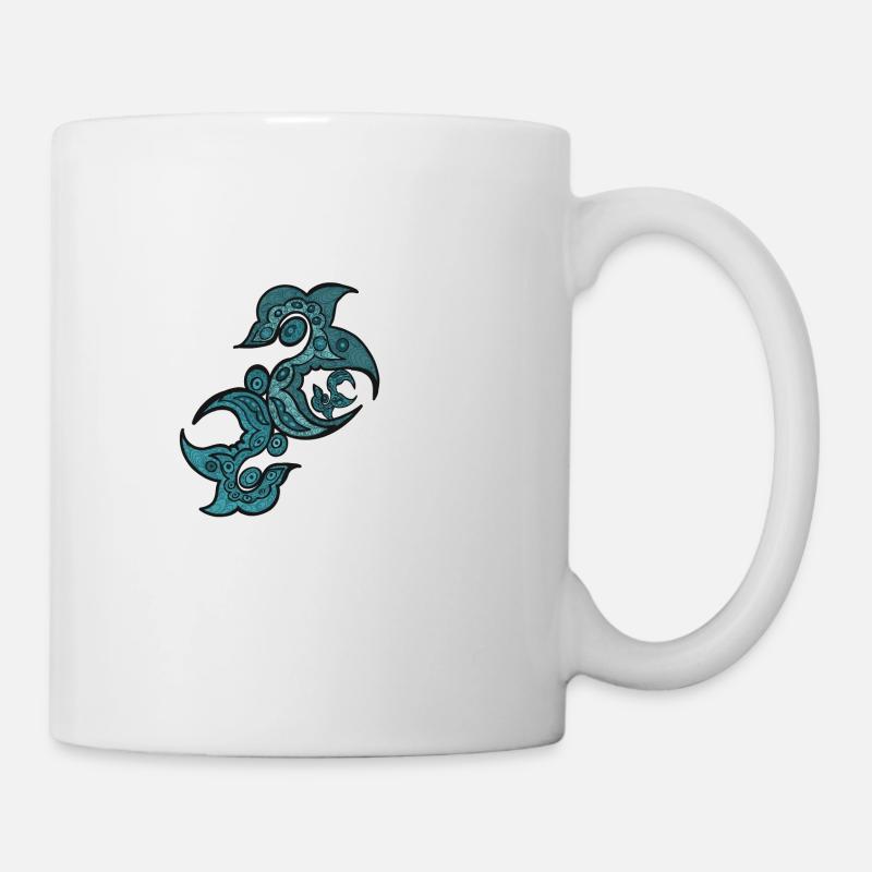 Turquoise - Mug blanc - blanc