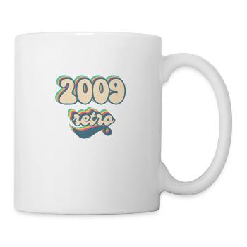 2009 Retro Geschenkidee - Tasse - Weiß - Rechts