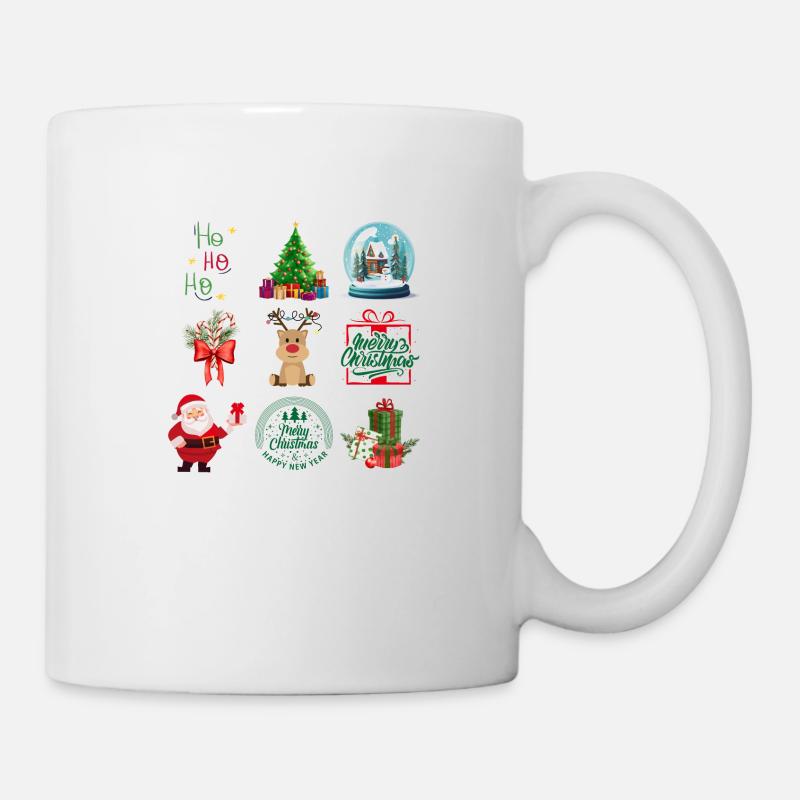 Design de noël - Mug blanc - blanc