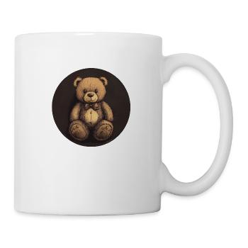 Cuddly bear: nostalgia and cosiness! - Mug - white - Right