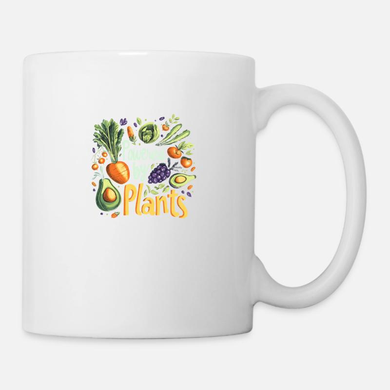 Powered by Plants - Mug - white
