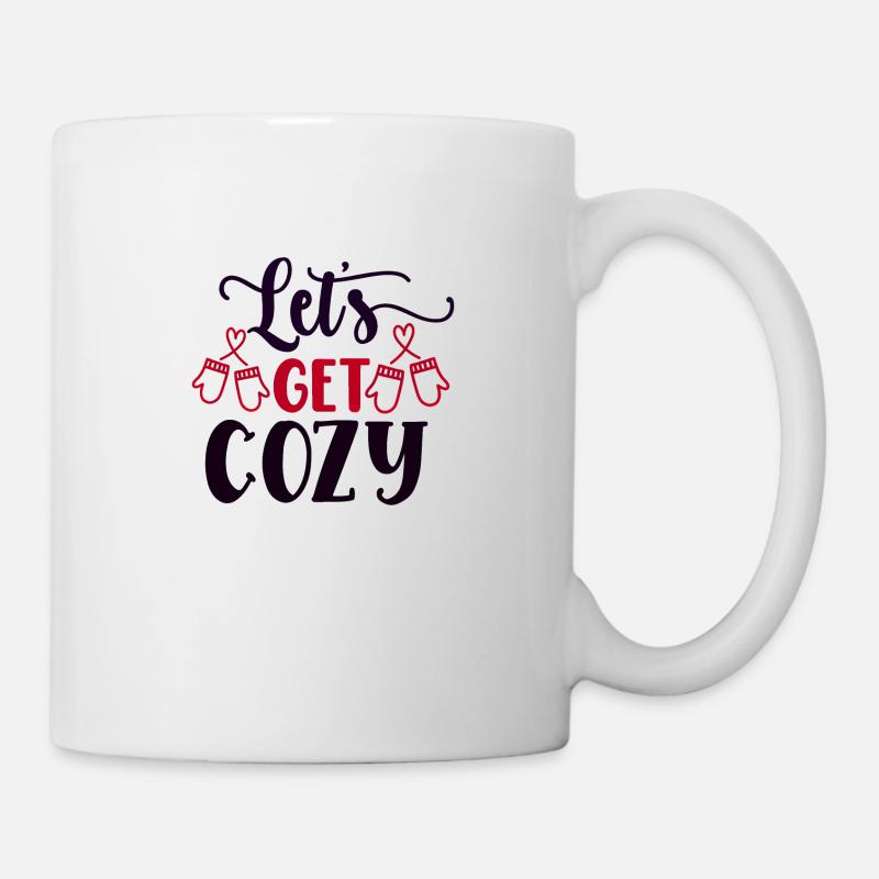 Adoptons un design d’hiver confortable - Mug blanc - blanc