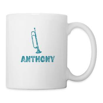 Blasmusik Anthony - Tasse - Weiß - Rechts