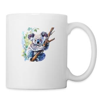 The koala bear looks cute - Mug - white - Right