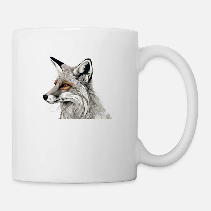 Renard - Mug blanc - blanc
