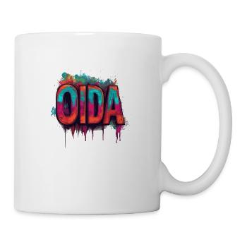 OIDA - Mug blanc - blanc - Droite