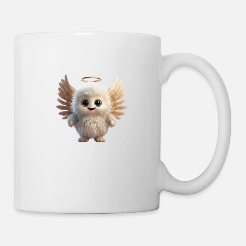 Fusselchen "Engel" - Tasse - Weiß