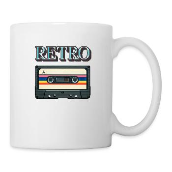 Retro Cassette - Mug - white - Right