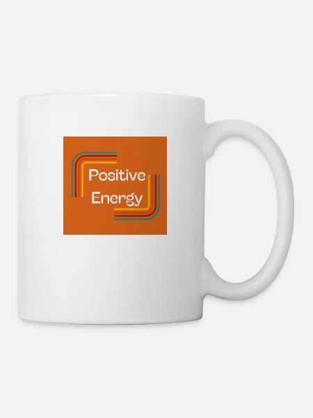 Positive Energie - Tasse - Weiß