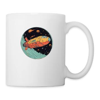 Galactic Adventures: Exploring Space - Mug - white - Right