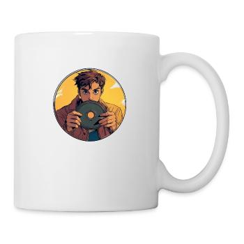 Retro Vibes: Music and Nostalgia! - Mug - white - Right