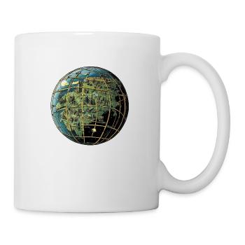 Networked world: The city of the future! - Mug - white - Right