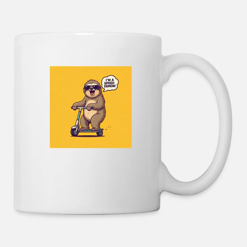 SLOTH SPEED DEMON - Mug - white