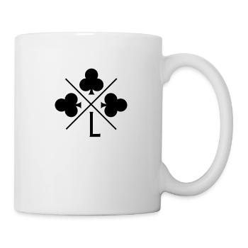 Lucky clover letter - Mug - white - Right