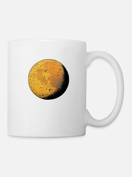 Mystischer Planet: Geheimnisse des Kosmos! - Tasse - Weiß