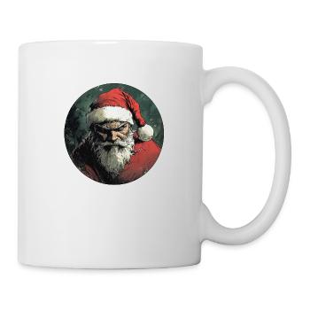 Grim Santa : Noël avec de l’attitude ! - Mug blanc - blanc - Droite