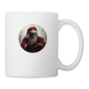 Der geheimnisvolle Weihnachtsmann! - Tasse - Weiß - Rechts