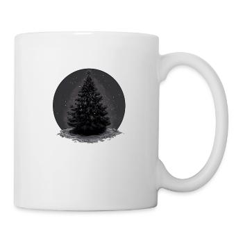 Dark Winter Magic: The Mysterious Tree - Mug - white - Right
