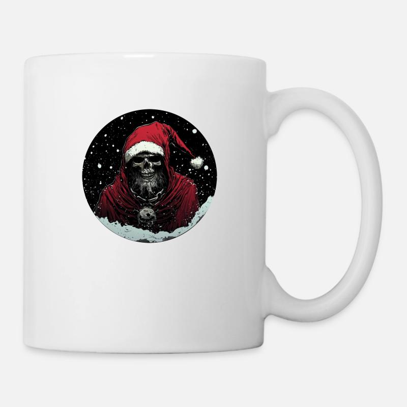 Spooky Santa: Festive horror! - Mug - white