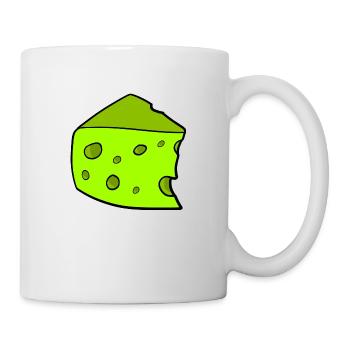 Green cheese - Mug - white - Right