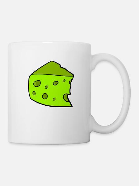 Green cheese - Mug - white
