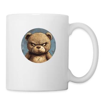 Grim Teddy : Robuste et unique - Mug blanc - blanc - Droite
