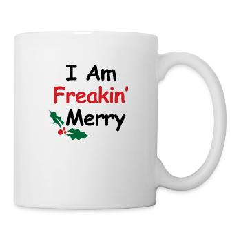 Je suis Freakin Merry - Mug blanc - blanc - Droite