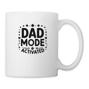 Papa-Modus aktiviert - Tasse - Weiß - Rechts