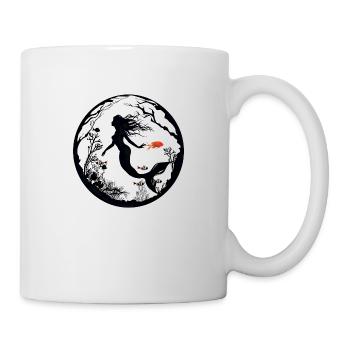Mermaids are fairy tales and legends - Mug - white - Right
