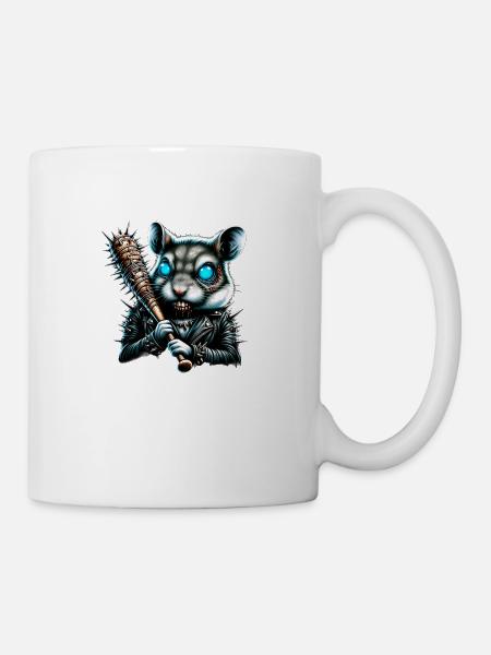 Fiese Ratte - Tasse - Weiß