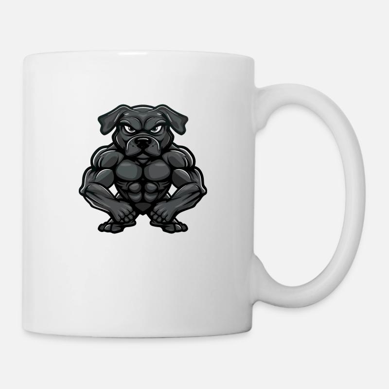 chien chien - Mug blanc - blanc